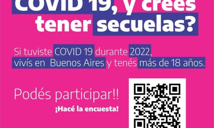 F. Varela: Encuesta sobre el COVID-19 y sus secuelas